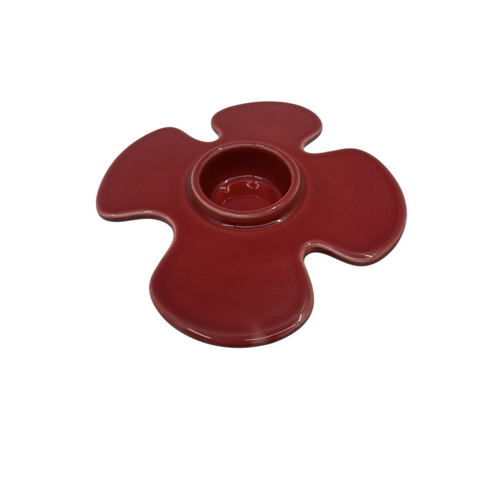 RARE Mid Century Loucarte Flower Candle Holder Made in Portugal